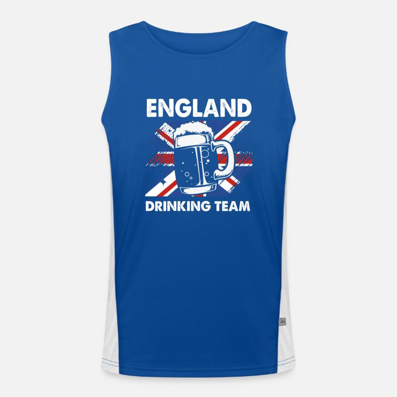 Angleterre Anglais Débardeur respirant contrasté Homme 