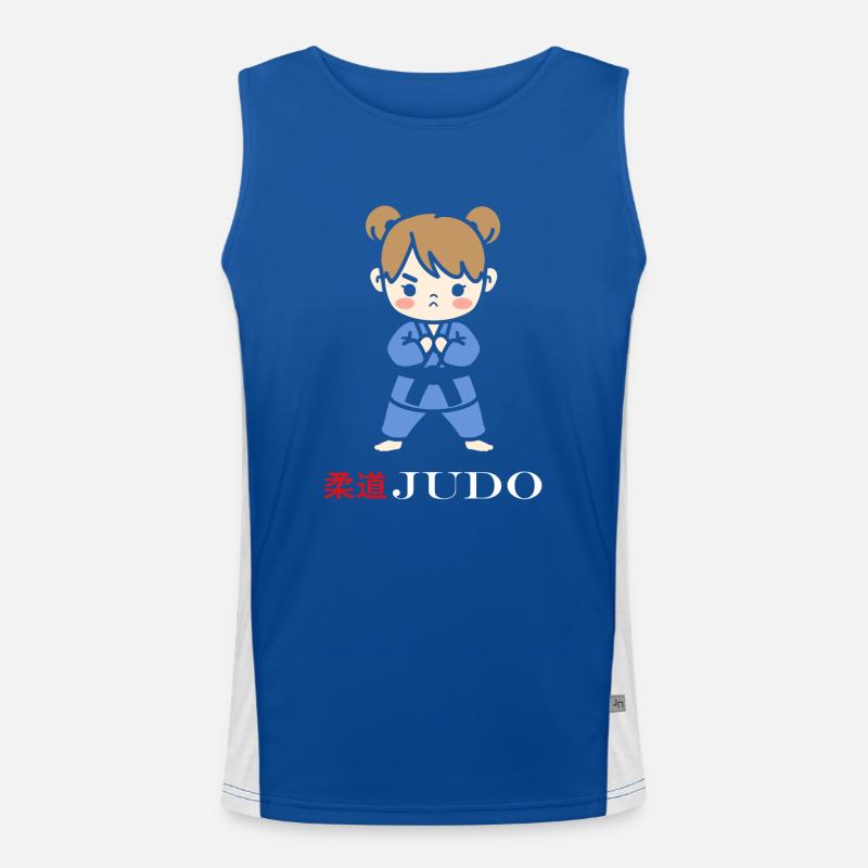 Judo Funktionelles Kontrast-Tank Top für Männer 