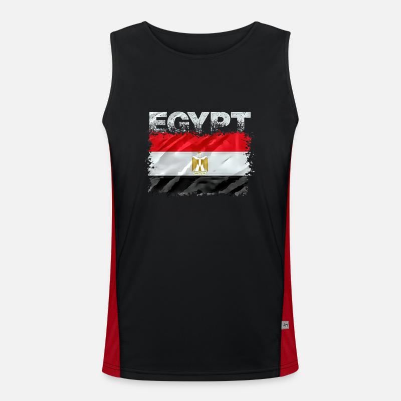 Egypt Men's Functional Contrast Tank Top 