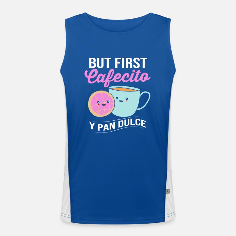 Latina Mutter Funktionelles Kontrast-Tank Top für Männer 