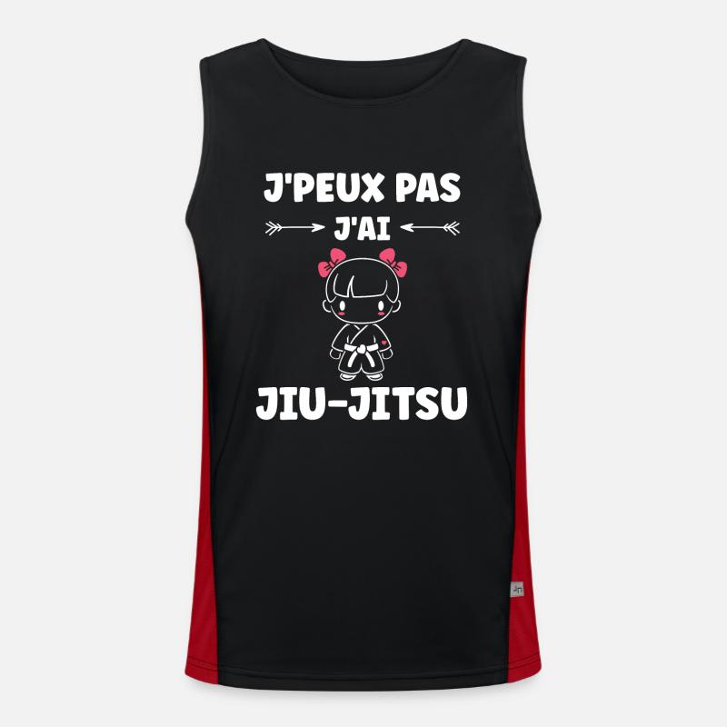 Jiu Jitsu Débardeur respirant contrasté Homme 