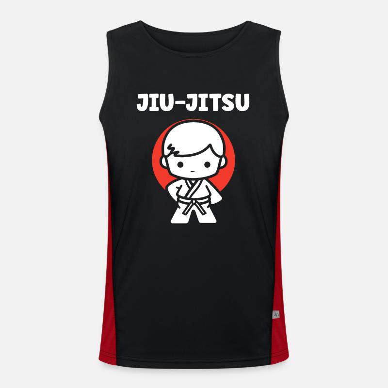 Jiu Jitsu Débardeur respirant contrasté Homme 