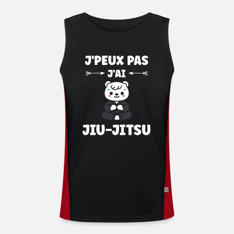 Jiu Jitsu Débardeur respirant contrasté Homme 