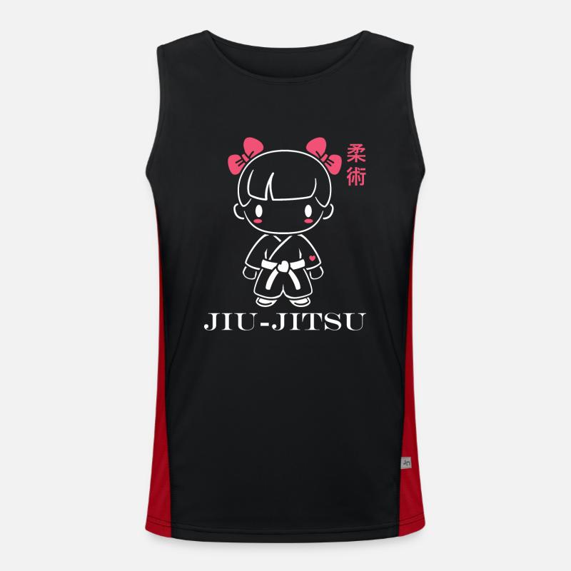 Jiu Jitsu Débardeur respirant contrasté Homme 
