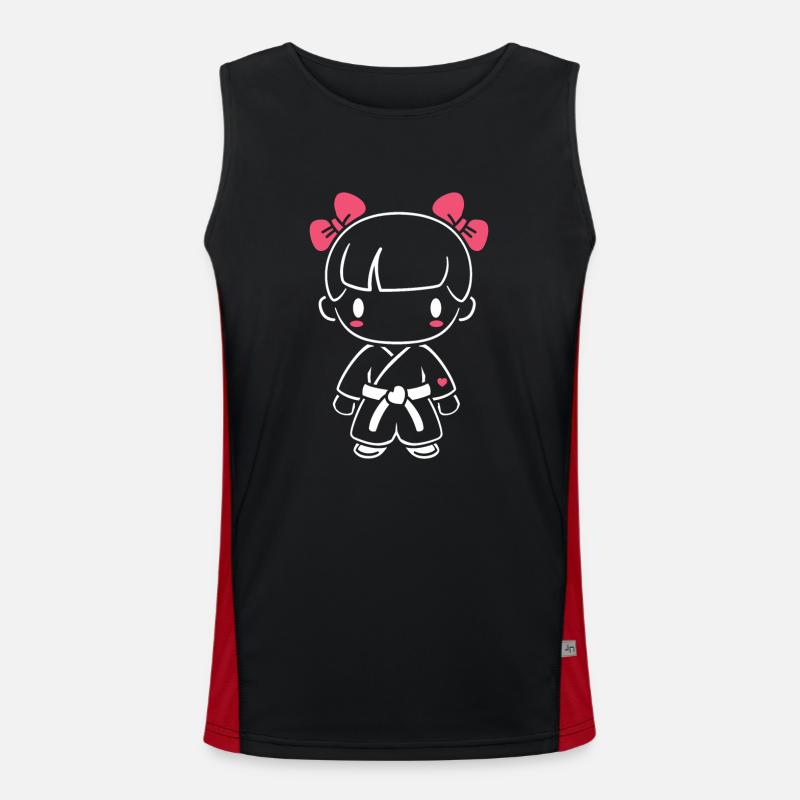 Jiu Jitsu Men's Functional Contrast Tank Top 