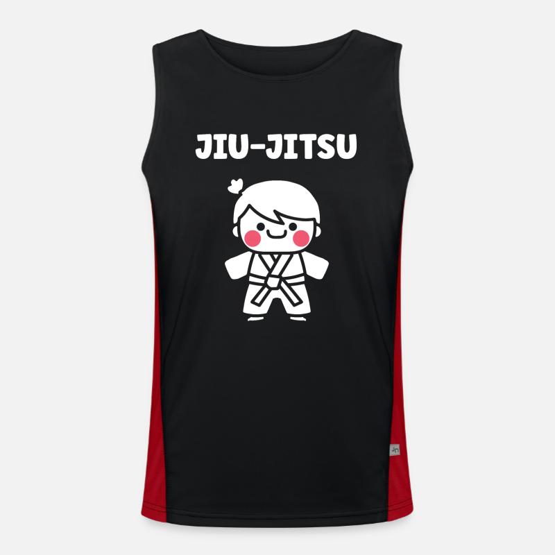 Jiu Jitsu Débardeur respirant contrasté Homme 