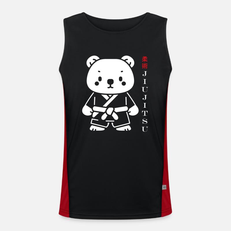 Jiu Jitsu Débardeur respirant contrasté Homme 