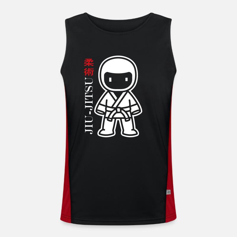 Jiu Jitsu Débardeur respirant contrasté Homme 