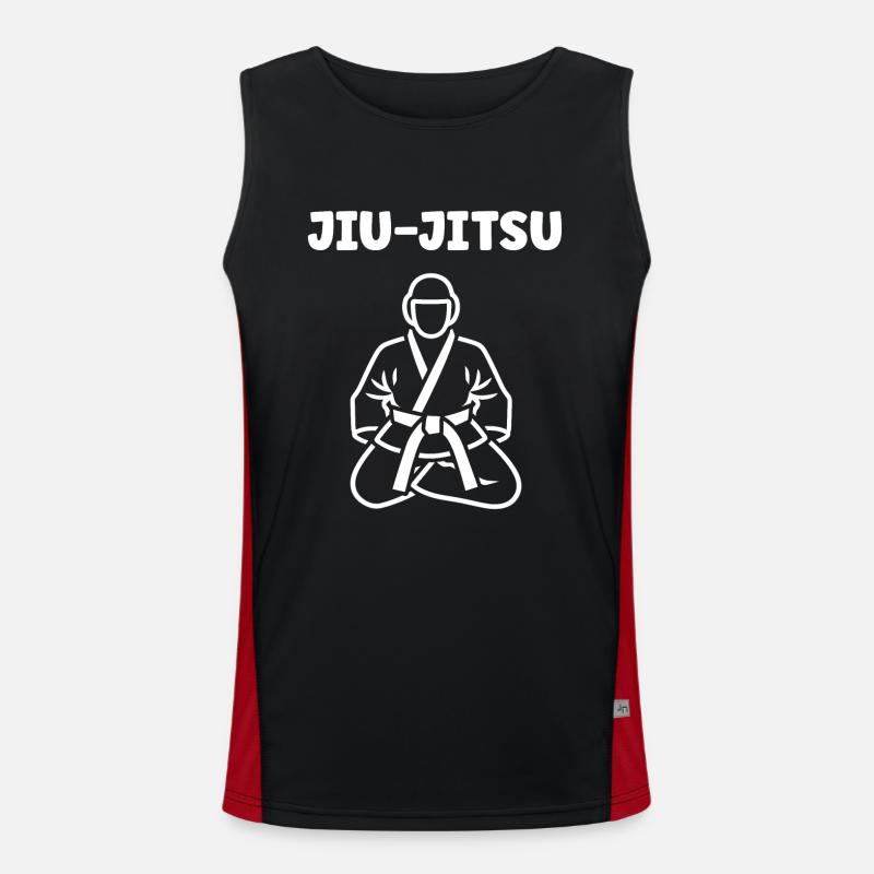 Jiu Jitsu Men's Functional Contrast Tank Top 