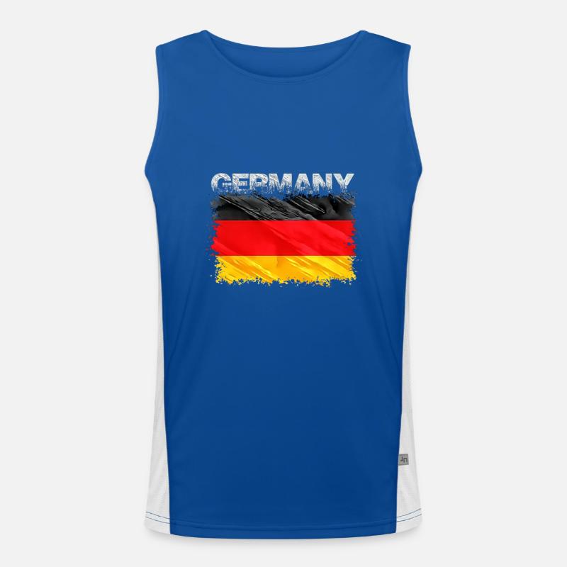 Germany Men's Functional Contrast Tank Top 
