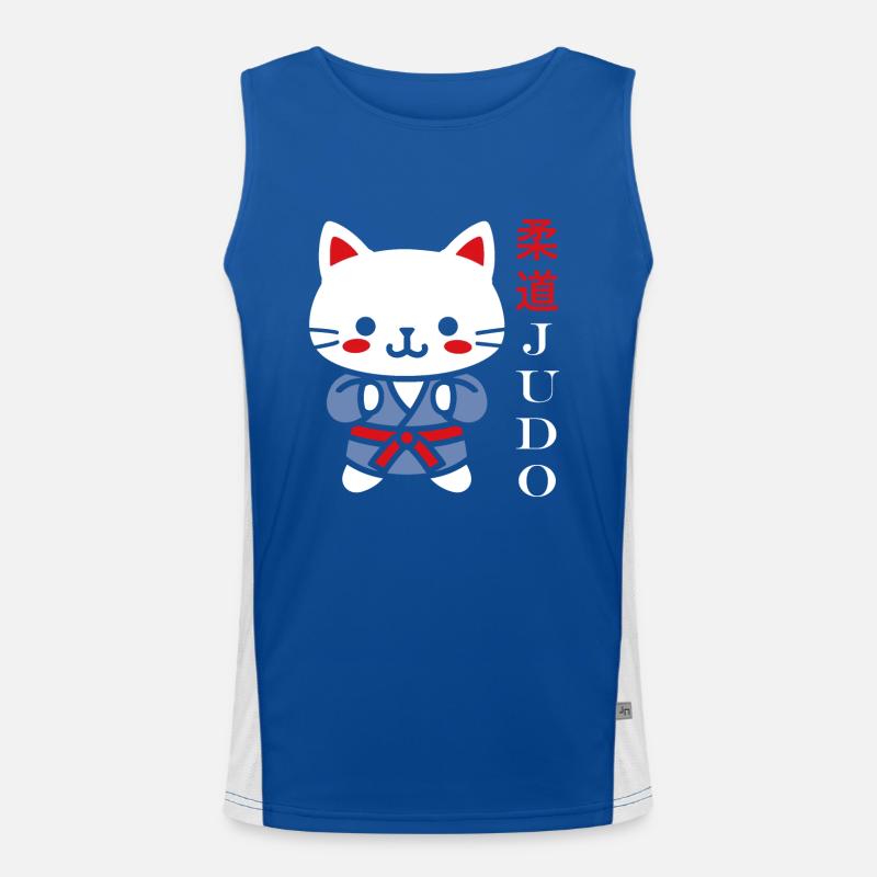 Judo Funktionelles Kontrast-Tank Top für Männer 