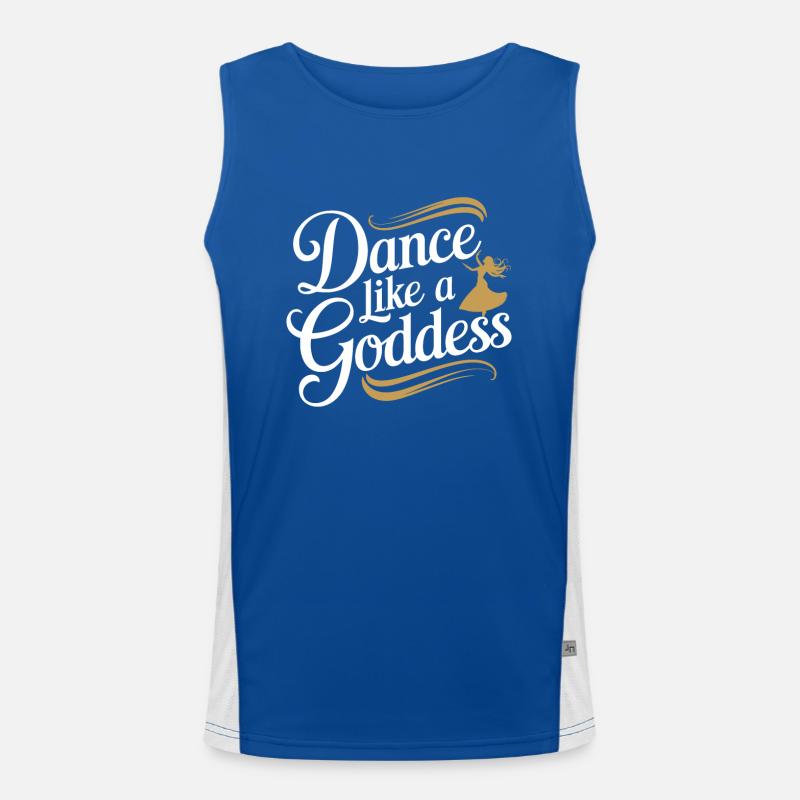 Rhythmic movements in oriental dance: Men's Functional Contrast Tank Top 