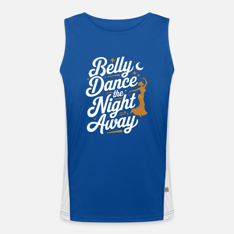 Rhythmic movements in oriental dance: Men's Functional Contrast Tank Top 
