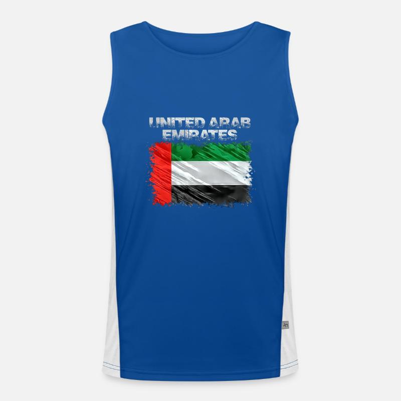 U.A.E Men's Functional Contrast Tank Top 