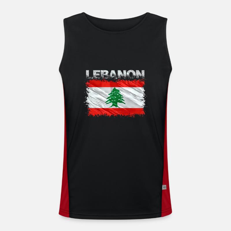 Liban Débardeur respirant contrasté Homme 