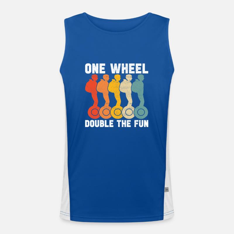 EUC Monowheel Funktionelles Kontrast-Tank Top für Männer 