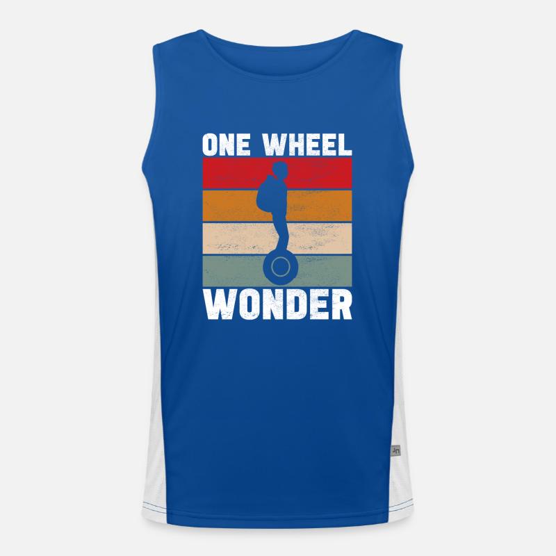 EUC Monowheel Funktionelles Kontrast-Tank Top für Männer 
