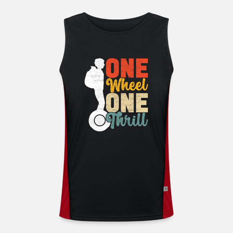 EUC Monowheel Funktionelles Kontrast-Tank Top für Männer 