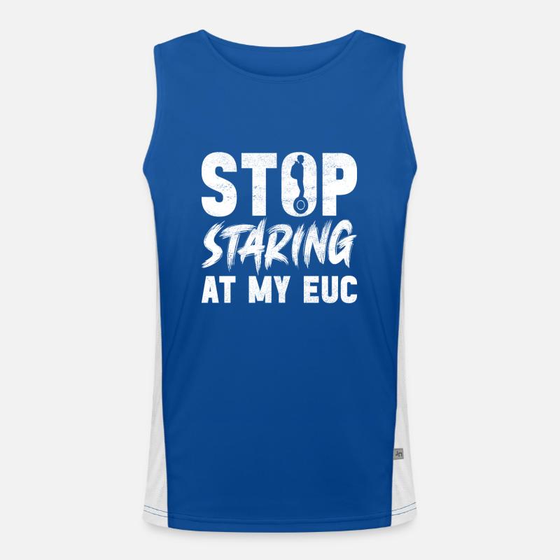 EUC Monowheel Funktionelles Kontrast-Tank Top für Männer 