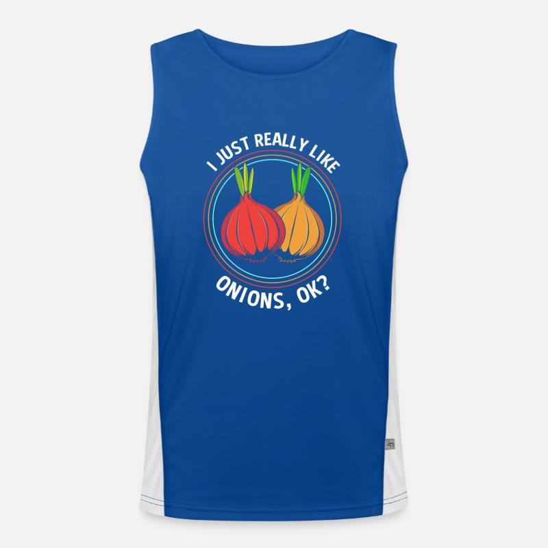 Oignon Débardeur respirant contrasté Homme 