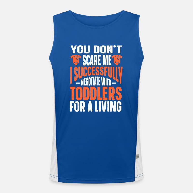 Babysitter Babysitting Funktionelles Kontrast-Tank Top für Männer 