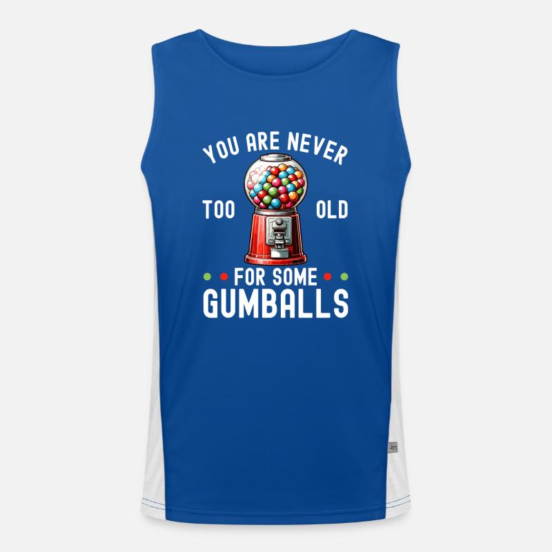 Machine à chewing-gum Machine à chewing-gum Débardeur respirant contrasté Homme 