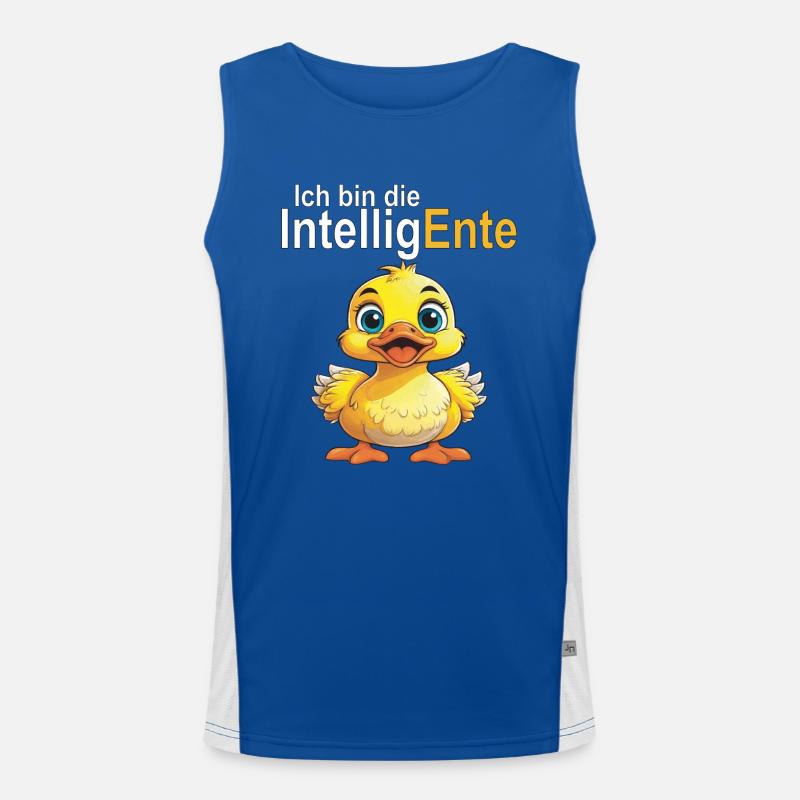 IntelligEnte Funktionelles Kontrast-Tank Top für Männer 