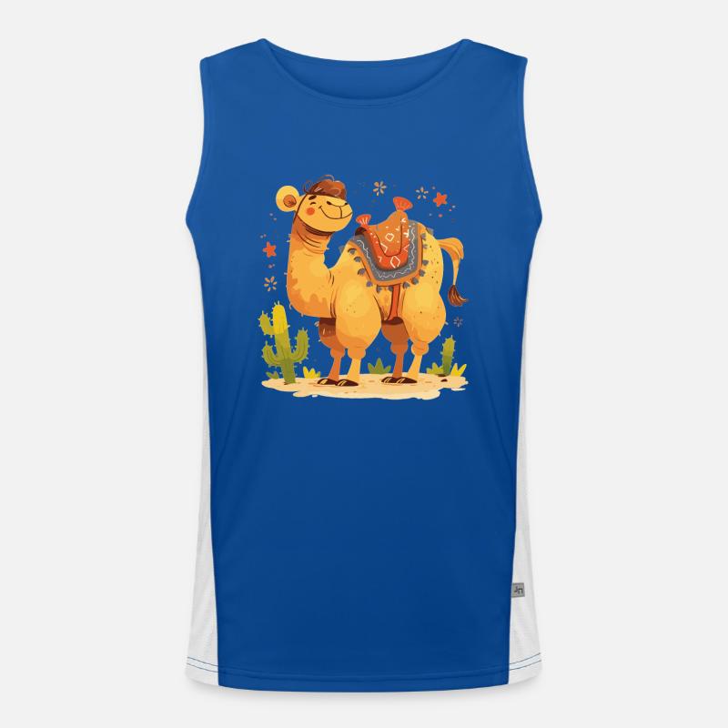 Camel Kamele Kamel Men's Functional Contrast Tank Top 