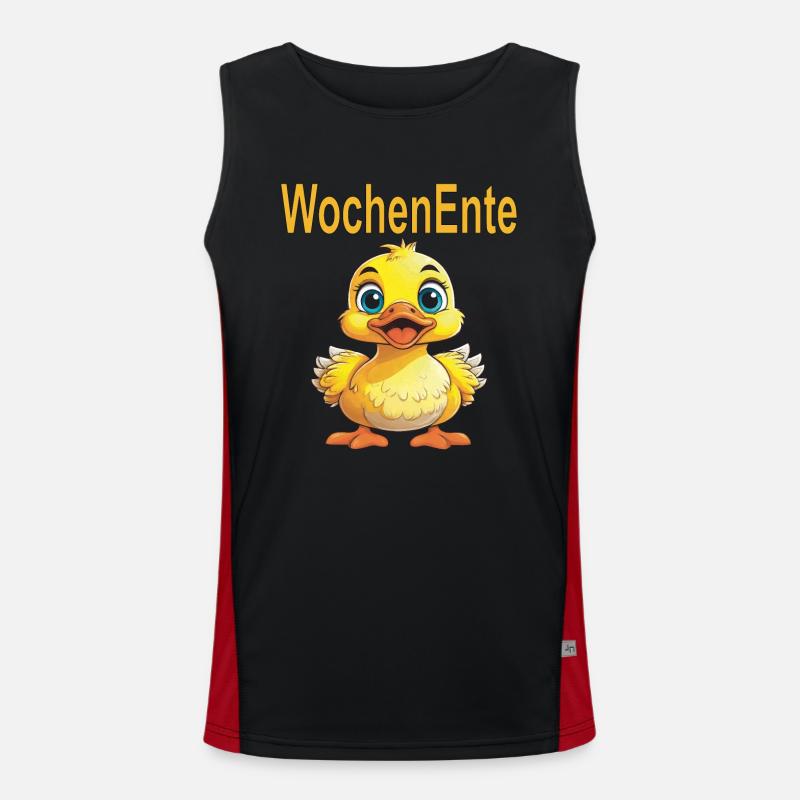 WochenEnte Débardeur respirant contrasté Homme 