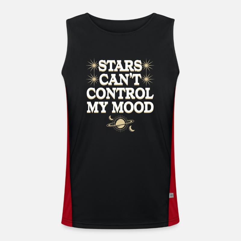 Astrology Skeptic: Critical Thinking Men's Functional Contrast Tank Top 