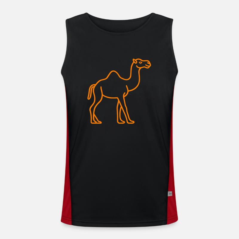 Dromedary Men's Functional Contrast Tank Top 