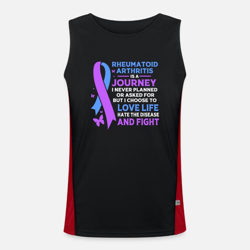 Rheuma Arthritis Funktionelles Kontrast-Tank Top für Männer 