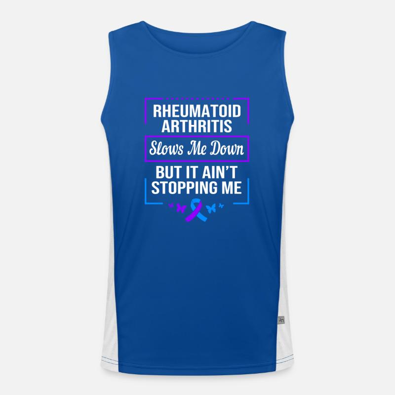 Rheumatism Arthritis Men's Functional Contrast Tank Top 
