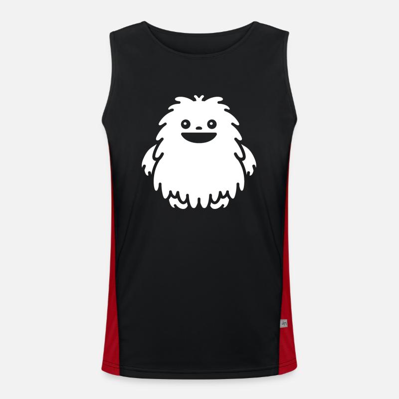 Yeti Funktionelles Kontrast-Tank Top für Männer 