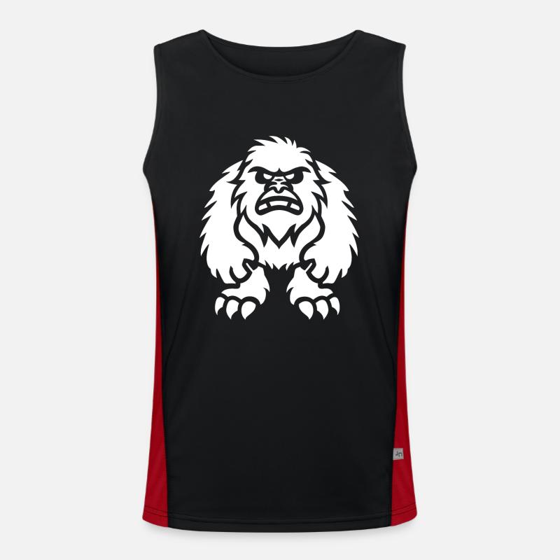 Yeti Funktionelles Kontrast-Tank Top für Männer 