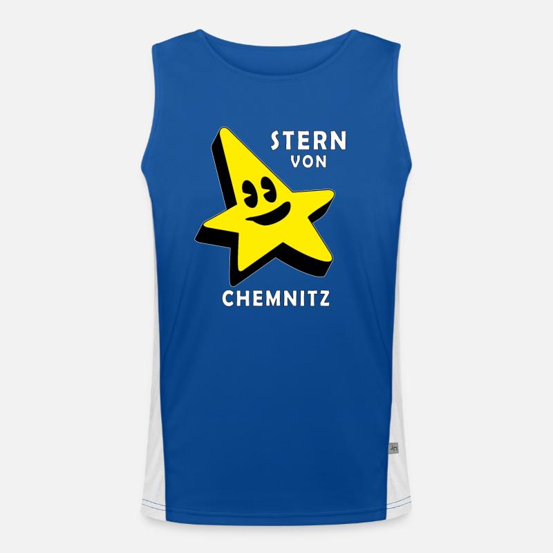 STAR DE CHEMNITZ Débardeur respirant contrasté Homme 