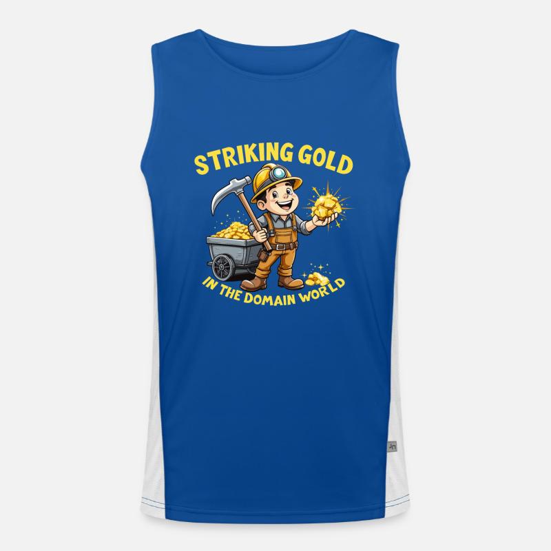 GOLDGRÄBER Funktionelles Kontrast-Tank Top für Männer 