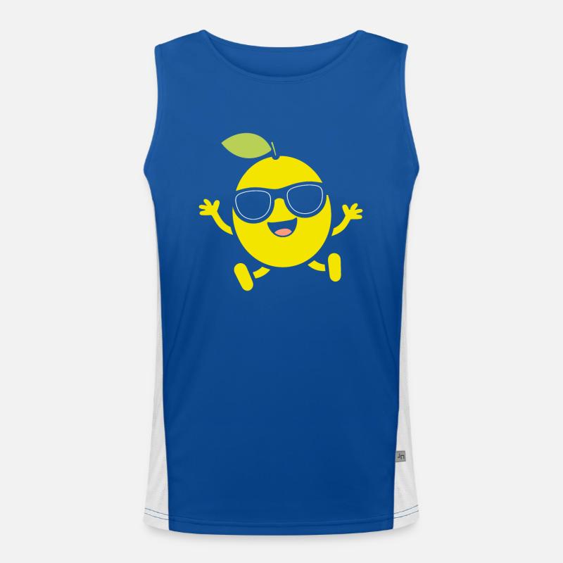 Lemon Men's Functional Contrast Tank Top 