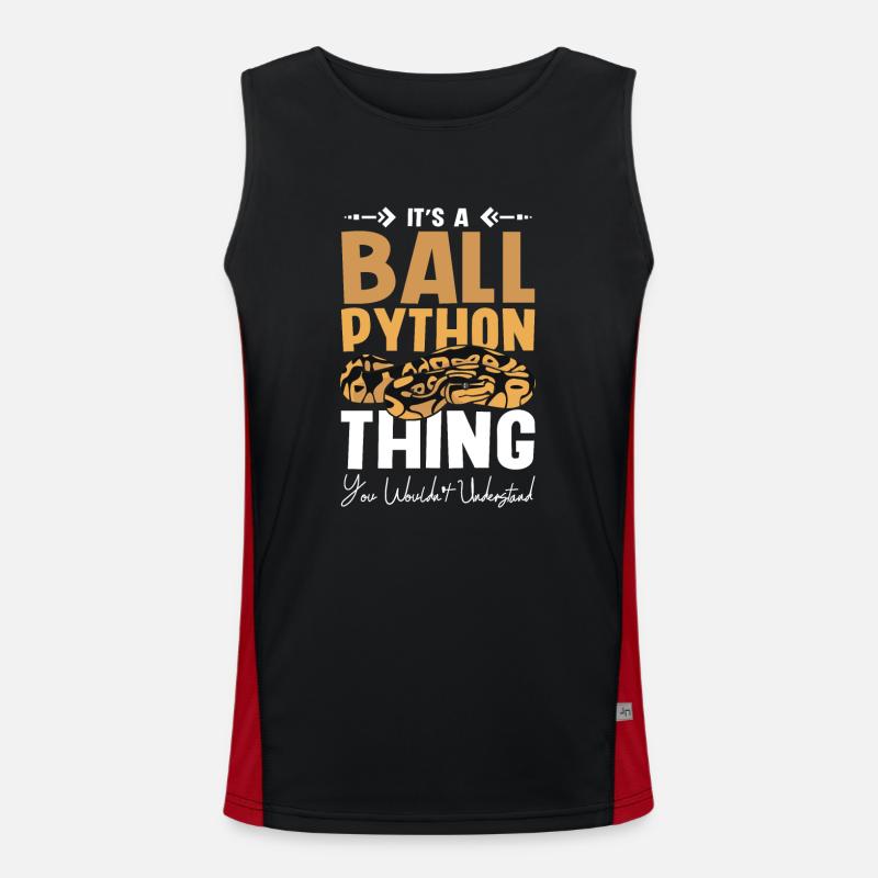 C’est un truc de python royal que vous ne comprendriez pas Débardeur respirant contrasté Homme 