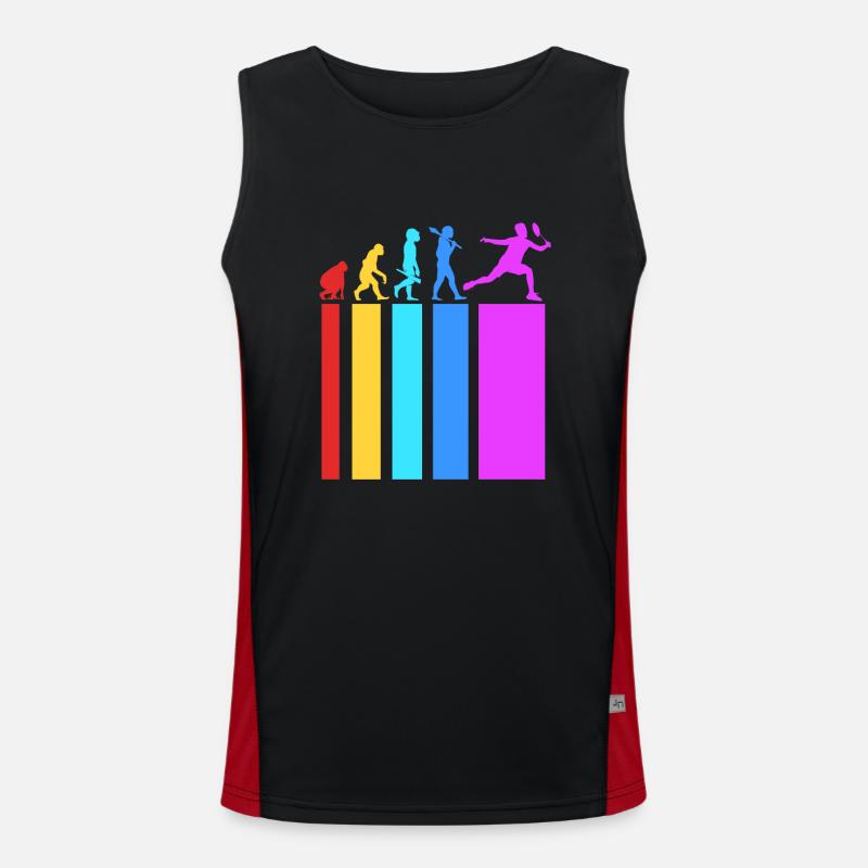 Badminton Funktionelles Kontrast-Tank Top für Männer 