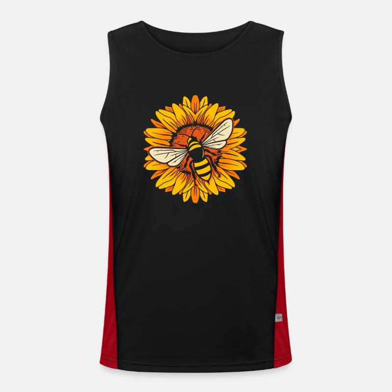 Imker Funktionelles Kontrast-Tank Top für Männer 