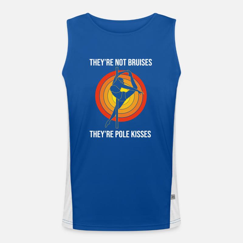 Pole Dance Funktionelles Kontrast-Tank Top für Männer 