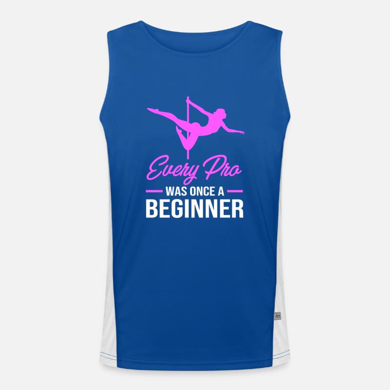 Pole Dance Men's Functional Contrast Tank Top 