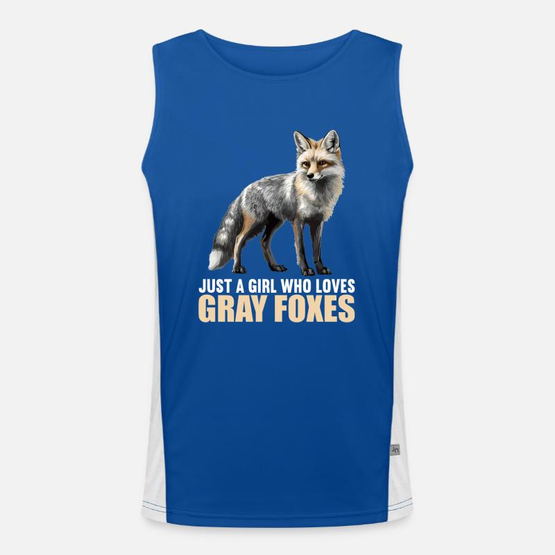 Graufüchse Graufuchs Funktionelles Kontrast-Tank Top für Männer 