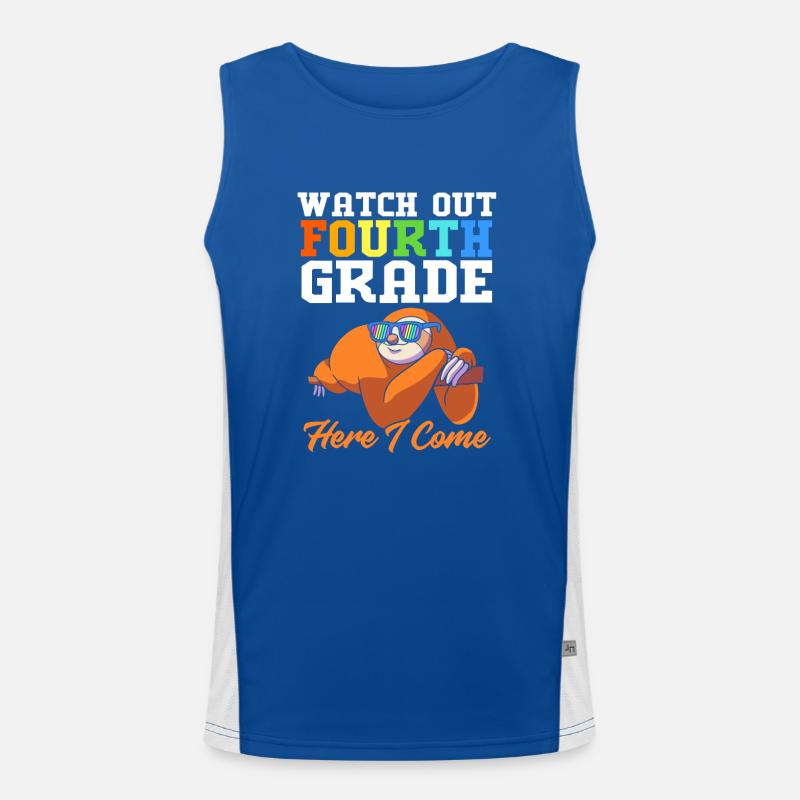 4e année Débardeur respirant contrasté Homme 