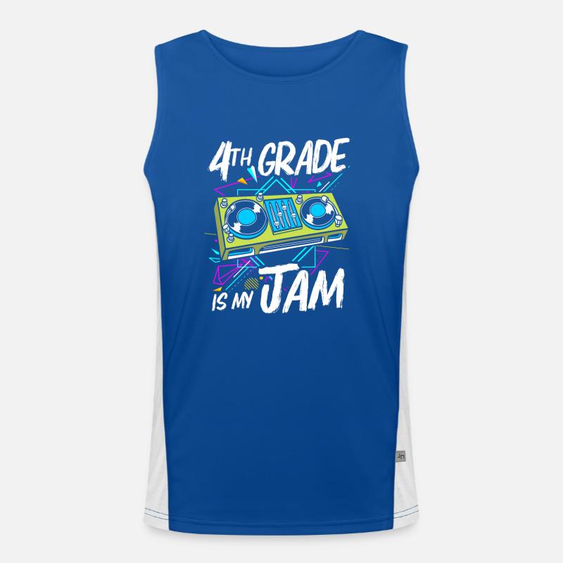 4e année Débardeur respirant contrasté Homme 