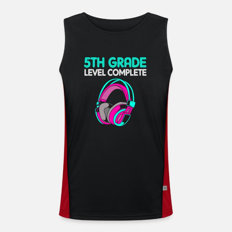 5th Grade Men's Functional Contrast Tank Top 