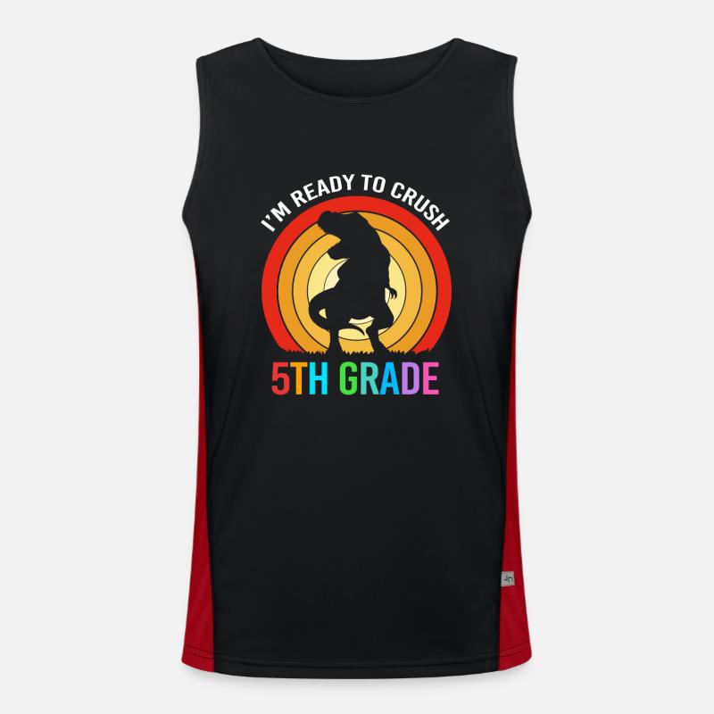 5th Grade Men's Functional Contrast Tank Top 