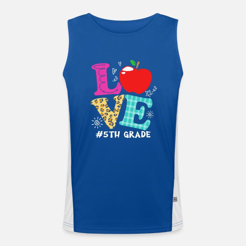 5th Grade Men's Functional Contrast Tank Top 
