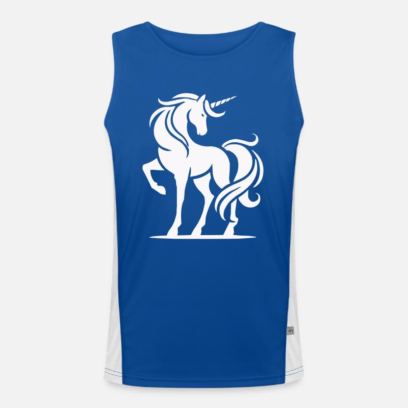 unicorn Men's Functional Contrast Tank Top 